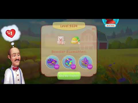 Homescapes Level 9334  -- No cheats