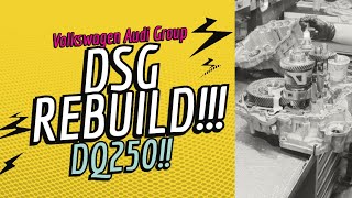 02E DQ250 DSG Gearbox: Teardown, Repair, and Rebuild Explained