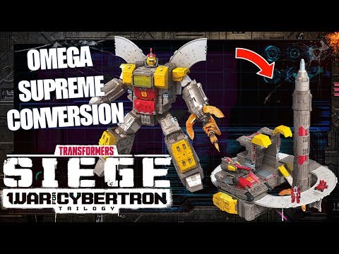 How to Convert Titan Class Omega Supreme | War for Cybertron: Siege | Transformers Official