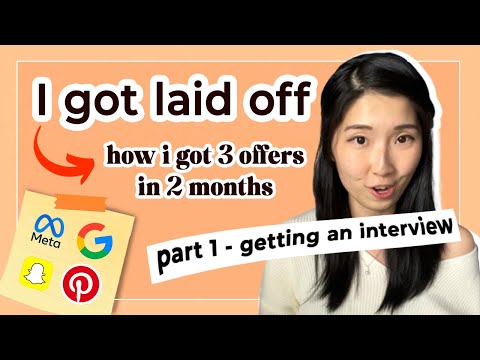 i got laid off: how i received 3 offers in 2 months | the job search