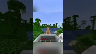 The Fastest Minecraft Roller-coaster #minecraft #minecraftbuilding #gaming  #minecrafttutorial