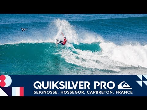 Parkinson vs. Bourez vs. Freestone - Round One, Heat 9 - Quiksilver Pro France 2017