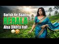 4K AI Lookbook Plus Size Indian Beauty In Magical Rainy Kerala
