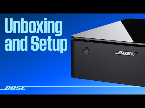 Bose Music Amplifier – Unboxing and Setup