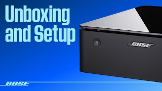 Video thumbnail for Bose Music Amplifier – Unboxing and Setup by Bose Product Support