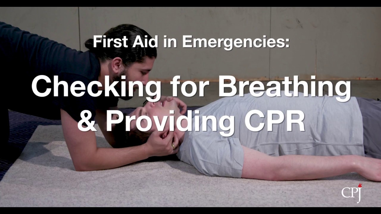 5a. Before CPR: Checking for Breathing