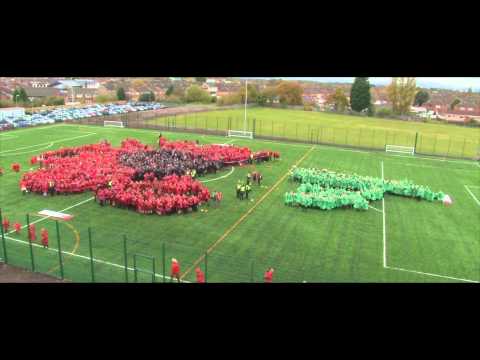 Worlds Largest Human Flower - Record Breaking UCEA