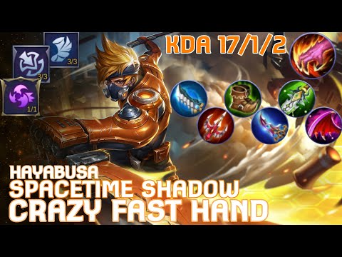 Fast Hand, Crazy Shadow Movement, Hayabusa Space Time | BABY Mika - MOBILE LEGEND