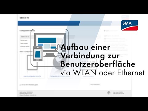 Tech Tip: Aufbau einer Verbindung zur Benutzeroberfläche via WLAN oder Ethernet