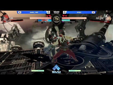 Guilty Gear Strive: Daru_I-No vs XYZZY - Grand Finals EVO 2021 Online Asia