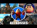 Killer Bean ALL BOSSES With Cutscenes 4K 60FPS UHD PC