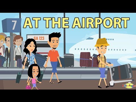 Conversation at the Airport - Modal Verbs
