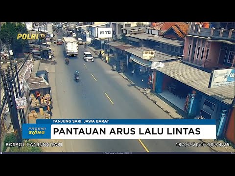 NTMC POLRI - PANTAUAN ARUS LALU LINTAS SIANG 18/07/2025