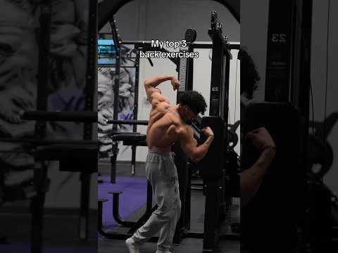 My Top 3 Back Exercises 🦾