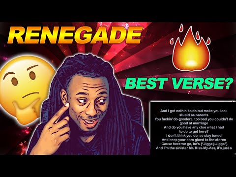 JAY Z FT EMINEM - RENEGADE [ REACTION ] TUG OF WAR....WHO HAD THE BEST VERSE??