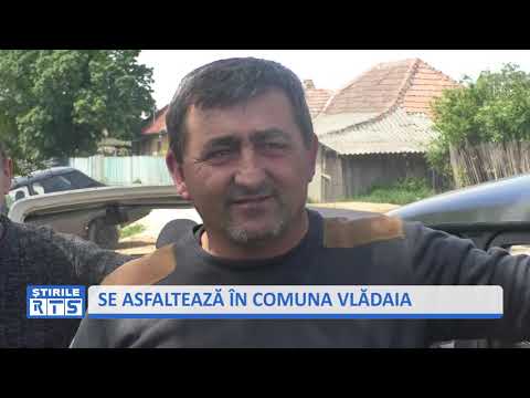 SE ASFALTEAZĂ ÎN COMUNA VLĂDAIA