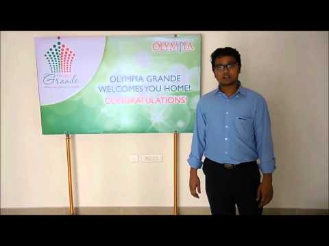 Olympia Grande - Apartment Handing over ceremony of Mr.Prem - Block B2 Apt No - 6C !!!!