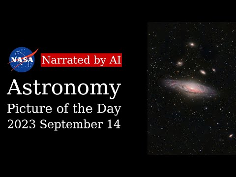APOD: 2023-09-14 - NGC 7331 and Beyond (Narrated by Joanna)