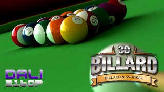3D Pool: Billiards and Snooker (8 Ball) PC 4K Gameplay 2160p