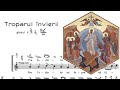 Troparul Învierii Glas 5 Vecernierul Utrenierul Uniformizat