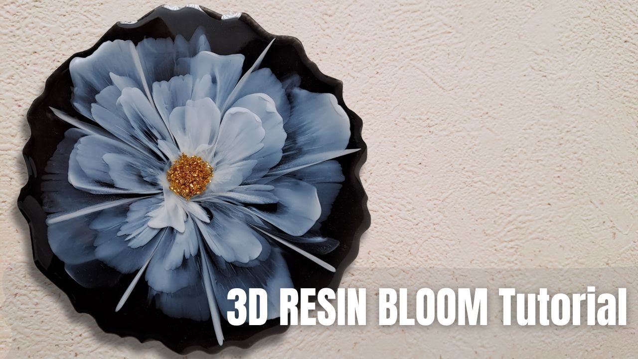 Simple & Elegant 3D Flower RESIN BLOOM Tutorial