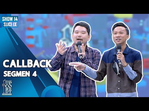 JLEB! Ben Dhanio Roasting Semua Komika, Nyakitin Banget! - CALLBACK SUCI IX [SEGMEN 4]