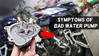 SYMPTOMS OF BAD WATER PUMP DEMONSTRATED ON HYUNDAI SONATA