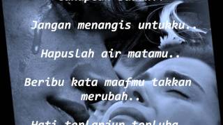 Download lagu LUVIA - JANGAN MENANGIS UNTUKKU LYRICS mp3 Download lagu LUVIA - JANGAN MENANGIS UNTUKKU LYRICS mp3