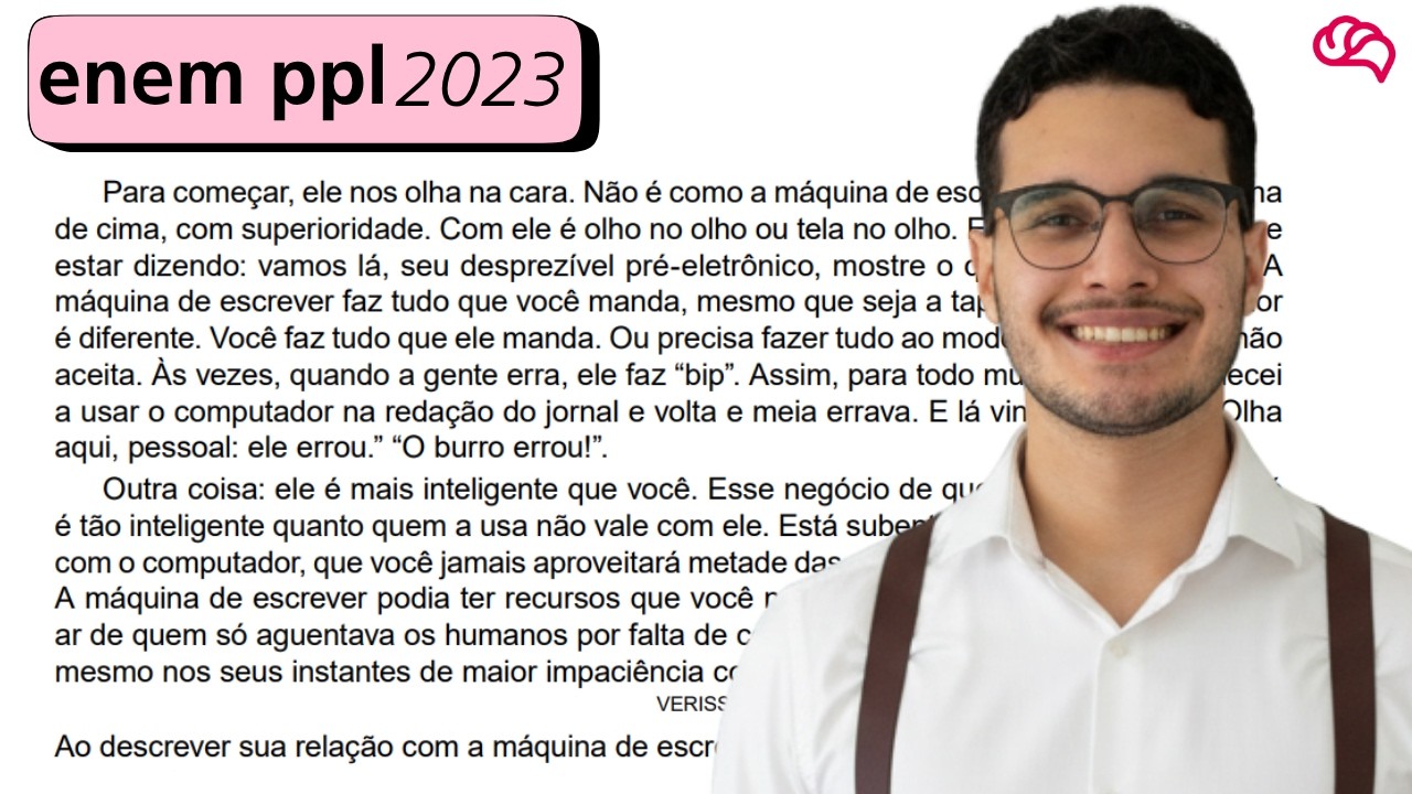 Resolução em Vídeo — Questão 19 ENEM 2023 PPL
