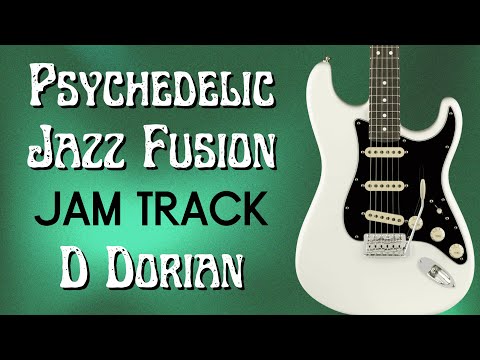 Psychedelic Jazz Fusion Backing Track in Dm