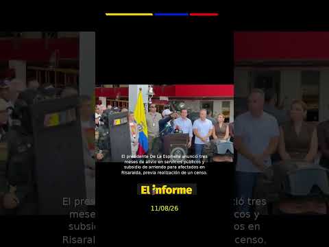 ALIVIO EN SERVICIOS PÚBLICOS PARA RISARALDA