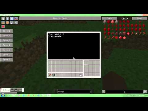 Ftb tutorials- Mining turtle basics