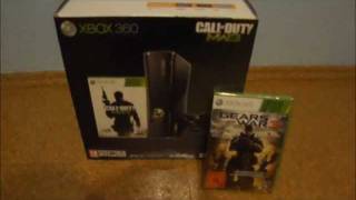 preview picture of video 'Unboxing: XBOX 360 Slim MW3 Bundle (Deutsch) (HD) | SocietyTechnik'