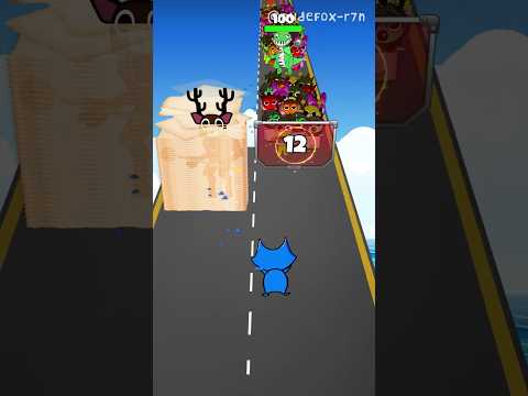 Epic Battle Against Sprunki, Catnap & Dogday | The Deer Escapes #shorts