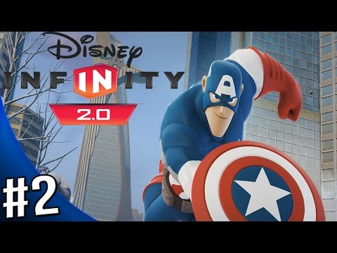 Disney Infinity 2.0 Marvel Super Heroes - The Avengers Playset - Walkthrough Part 2 - Saving the day