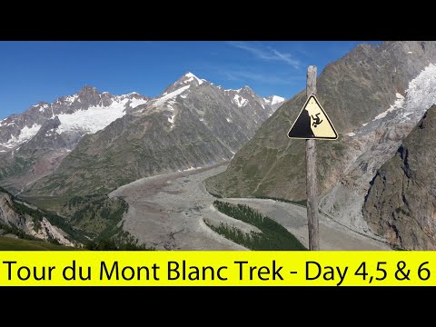Tour du Mont Blanc - Day 4 5 & 6 - Cabane de Combal to Refugio Bertone to Gite Alpage to Champex