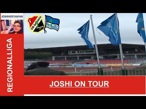 Joshi in der Regionalliga Nordost| Germania Halberstadt vs. Hertha BSC