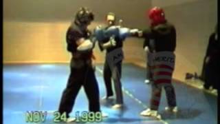1999 Blk Blt promo sparring takedowns and chokes