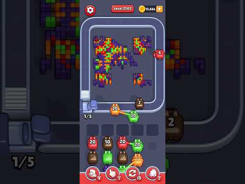 Pixel Flow Level 2502 Walkthrough