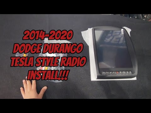 Installing a Dodge Durango Tesla Style Radio (Step By Step)
