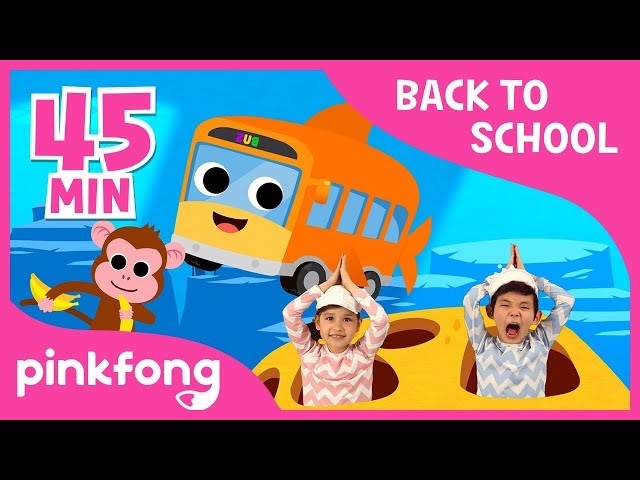 Baby Shark and 20+ songs | Back to School with Pinkfong |+Compilation | Pinkfong Songs for Children