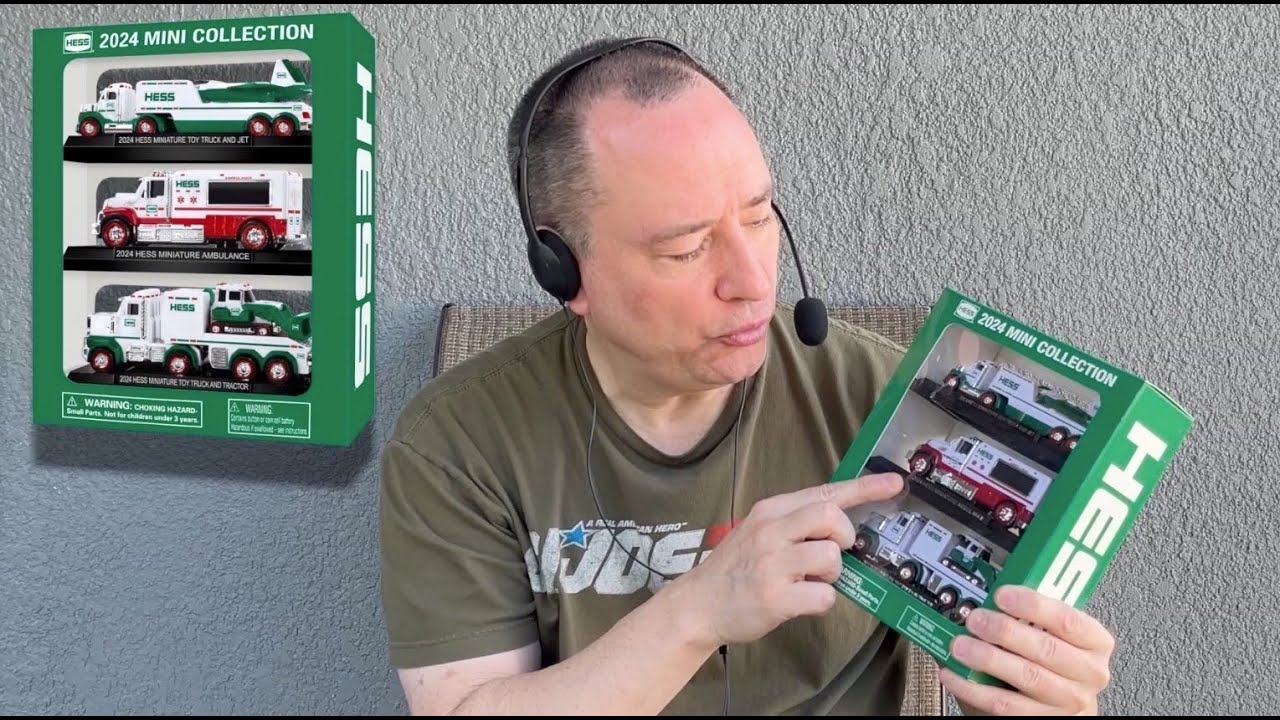 2024 HESS Truck MINI Collection 3-Pack Review!
