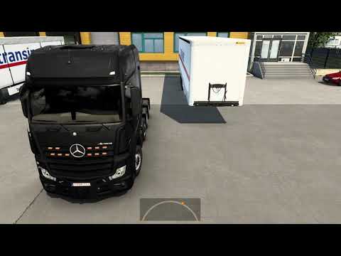 ets2 | Mercedes Actros | Brussels to Liege | euro truck simulator 2 gamplay