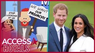 Prince Harry & Meghan Markle Seem To Get ROASTED In New 'South Park' Episode