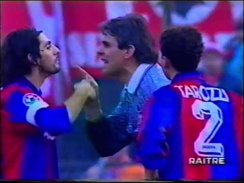 Vicenza-Bologna 2-0 Serie A 1996-97-Guidolin vs Ulivieri-doppietta Otero-Dom Sportiva-5 gennaio 1997