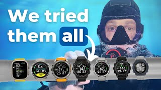 Best Smartwatch Dive Computers! Garmin vs Apple vs Suunto