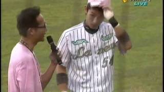 [問題] 中職史上還有哪個開球嘉賓準到讓人驚艷