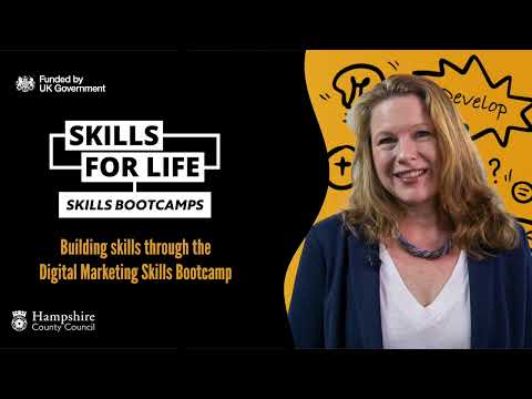 How I made my business marketing plan with Skills Bootcamps