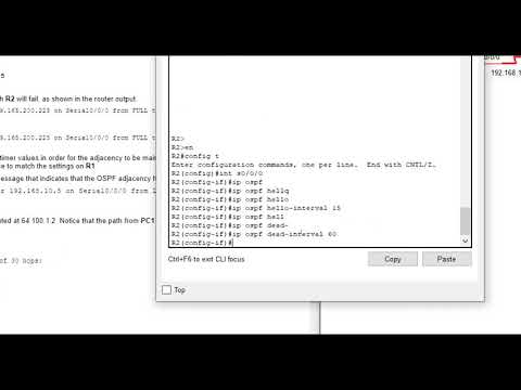 Packet Tracer 2.4.11 - Modify Single-Area OSPFv2 (NET 225)