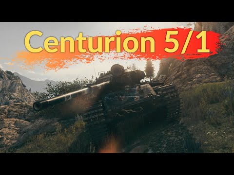 Centurion Mk. 5/1 RAAC: Prallen - World of Tanks